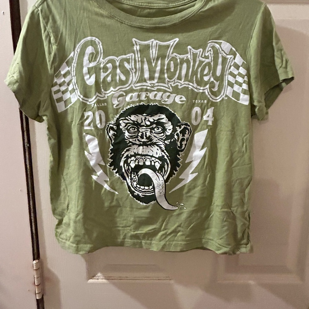 Green Gas Monkey Garage T-Shirt